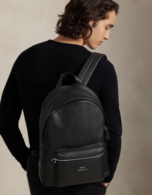 Polo Ralph Lauren - Pebbled Leather Backpack
