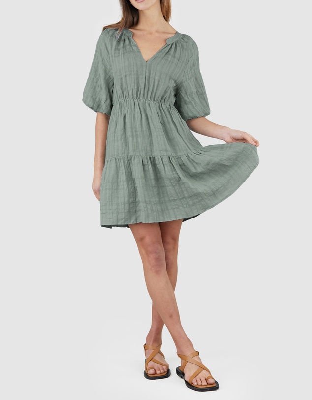 Amelius - Pila Linen Mini Dress