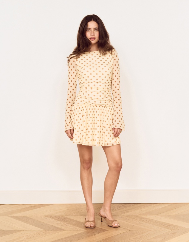 MINKPINK - Soleil Drop Waist Mini Dress
