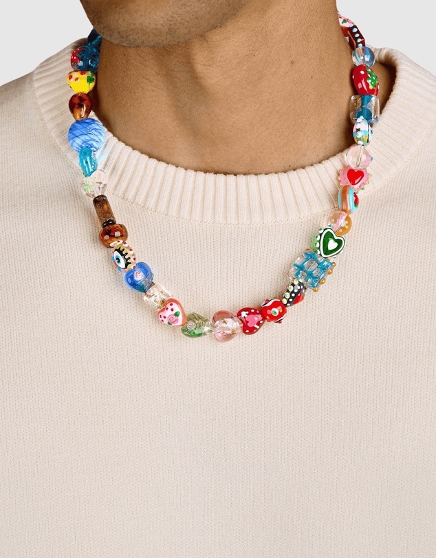 Nialaya Jewellery - Beaded Charm Necklace
