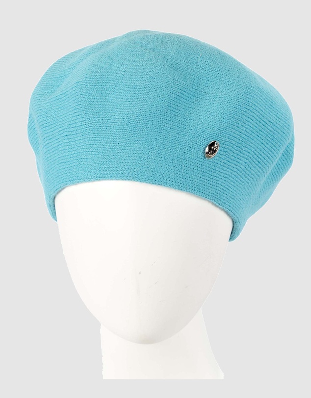 Max Alexander - European Made Turquoise Soft Wool Beret
