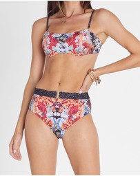 Aqua Blu Australia - Gardenia Marilyn High Waist Pant