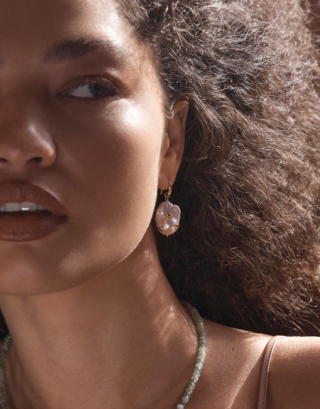Amber Sceats - Palermo Earrings in Green