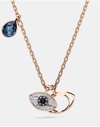 Swarovski - Symbolica Pendant, Eye, Multicoloured, Rose Gold-tone Plated