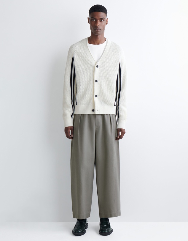 COS - Cotton Cropped Relaxed-Fit Barrel Leg Trousers