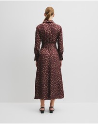 Country Road - Fluid Print Wrap Dress