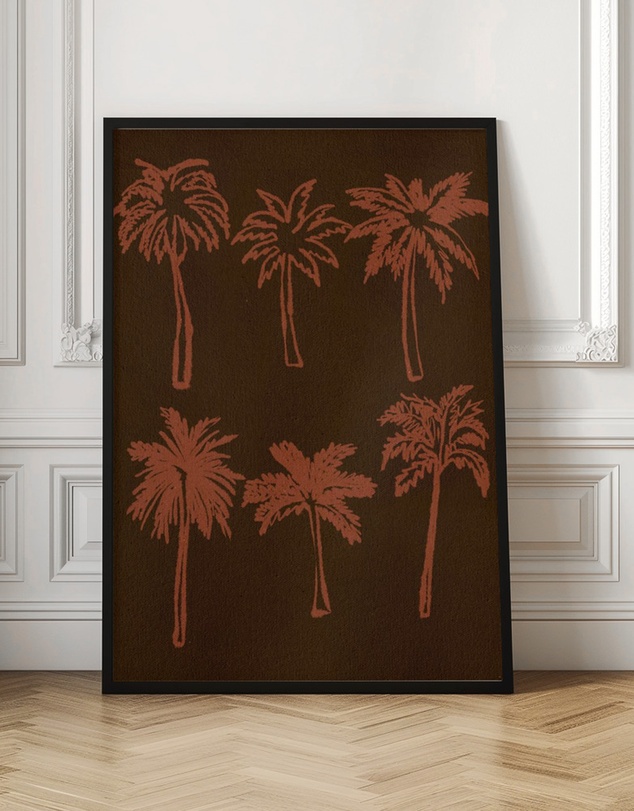 Olive et Oriel - The Land Story 8 by Shatha Al Dafai Art Print