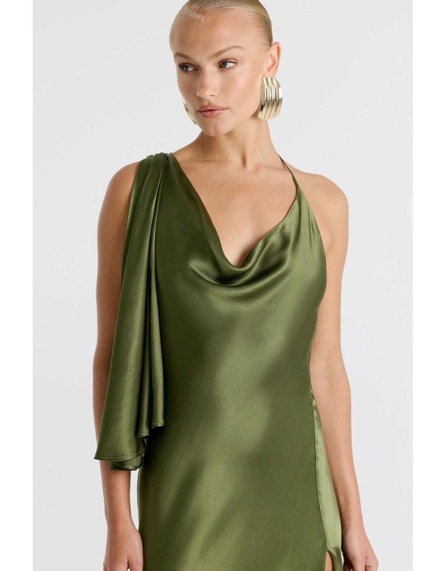 Bardot - Anastasia Satin Maxi Dress