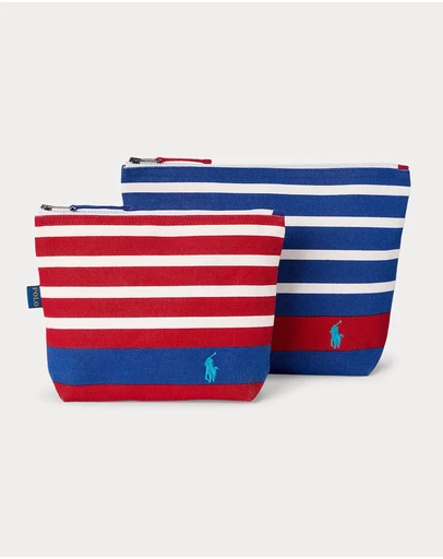 Polo Ralph Lauren - Breton Striped Pouch Set