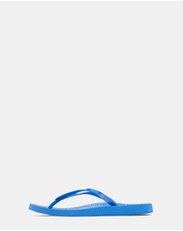 Vionic - Noosa Print Toe Post Sandal - Wave Blue
