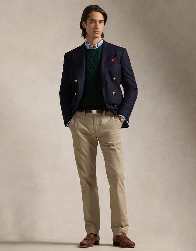 Polo Ralph Lauren - ICONIC EXCLUSIVE - Stretch Straight Fit Washed Chino Pants