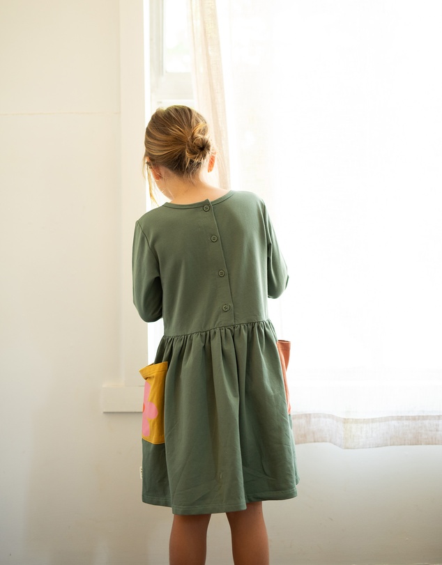 Olive & The Captain - Posy Pockets Long Sleeve Noa Dress
