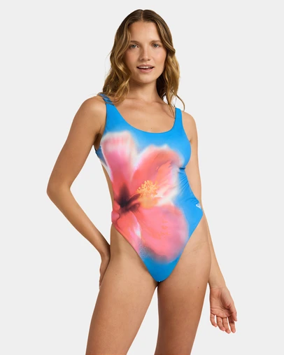 Roxy - Womens Hibiscus Daze One Piece Swimsuit