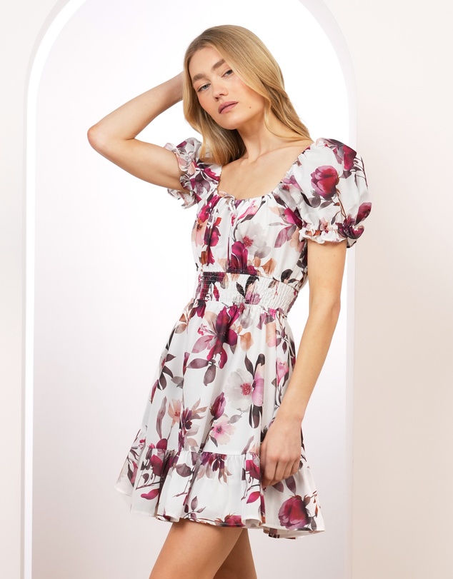 Pilgrim - Quentina Puff Sleeve Mini