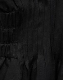 M.N.G - Felicia Linen Dress with Gathered Panel