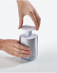 Joseph Joseph - Presto™ Stainless Steel Hygienic Soap Dispenser (White)