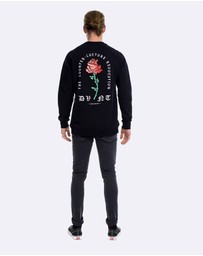 DVNT - Barbed Rose Crewneck