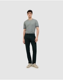 Politix - Curtis Travel Striped Pique Tee
