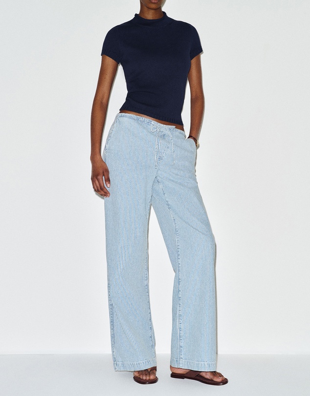 Reformation - Solene Cotton Sweater Tee