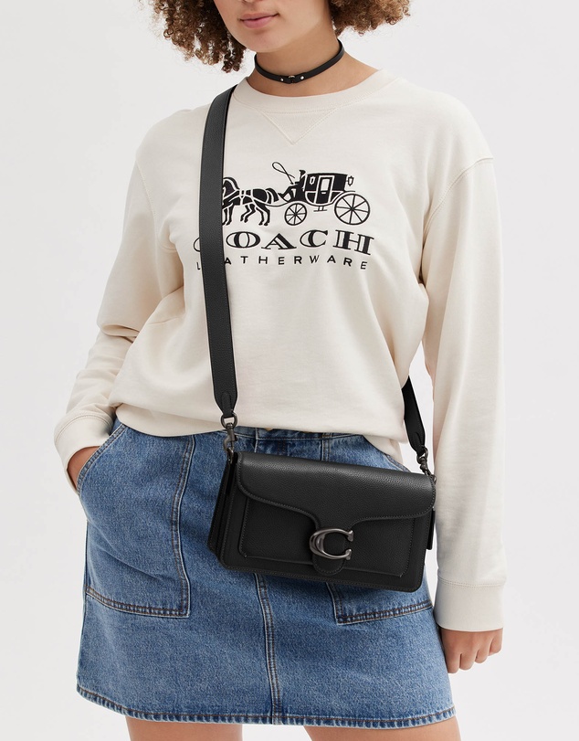 Coach - Polished Pebble Leather Tabby Shoulder Bag 26 Refresh