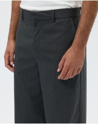 AERE - Pinstripe Trousers
