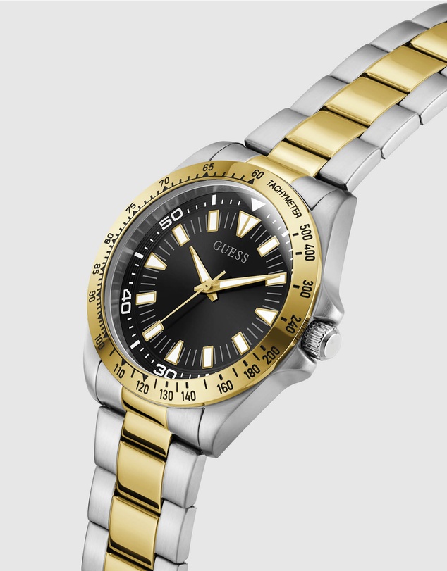 GUESS - GUESS Men's 2-Tone Analogue Watch