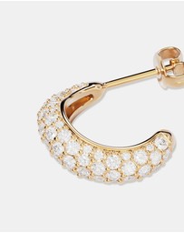 By Charlotte - Crystal Wave Hoops