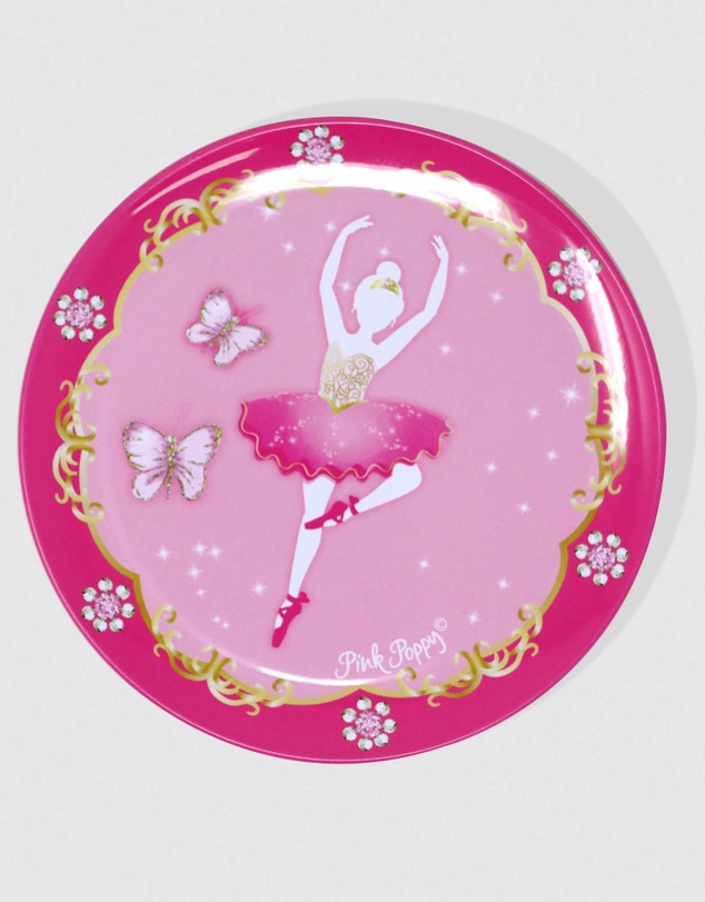 Pink Poppy - Butterfly Ballet Tin Tea Set