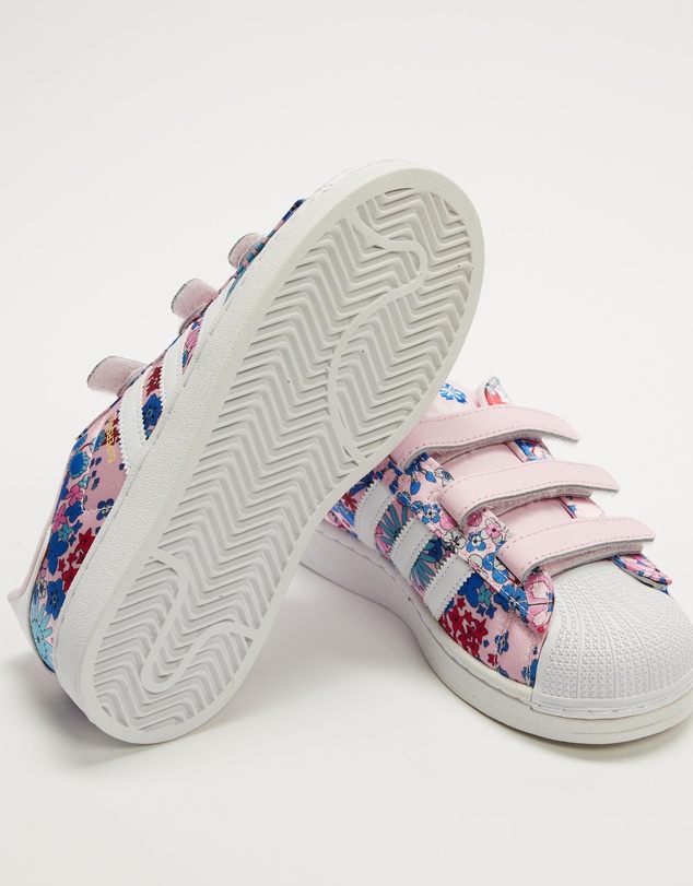adidas Originals - Adidas Liberty London Superstar II Comfort Closure Shoes - Kids