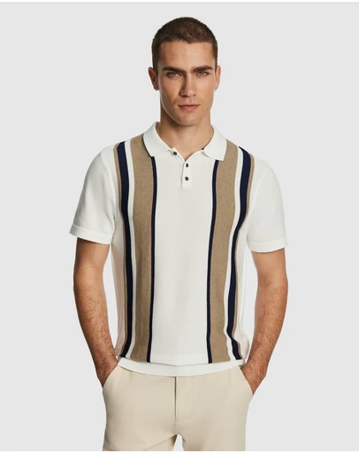 yd. - Simpson Knitted Cotton Polo