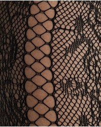 High Heel Jungle - Noir Stem Venom Lace Tights