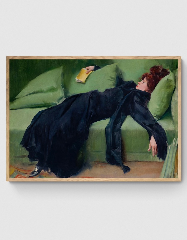 Inka Arthouse - Falling Woman Art Print