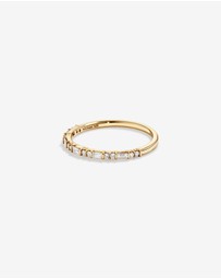 Michael Hill - Wedding Ring with 0.20 Carat TW of Diamonds in 14kt Yellow Gold