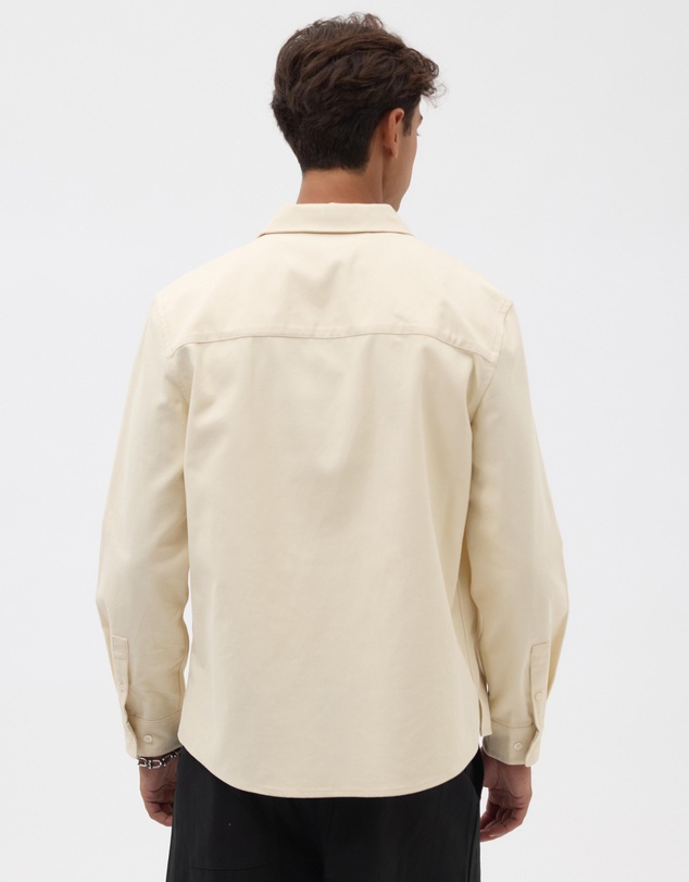 AERE - Brushed Organic Cotton Overshirt