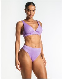 Cinnamon Swan - Laguna Rever High-Waisted Bikini Bottoms