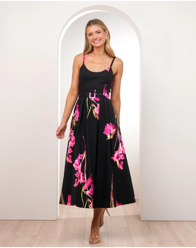 Pilgrim - Novalie Print Midi Dress