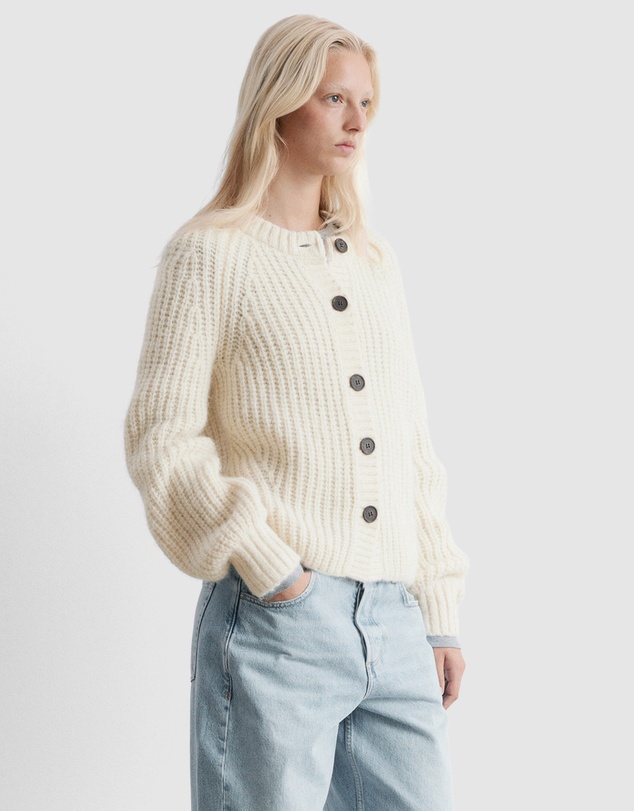 & Other Stories - Balloon-Sleeve Cardigan