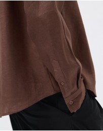 AERE - Euro Resort Linen LS Shirt