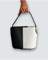 FORD MILLINERY - Lana Bag Black and White