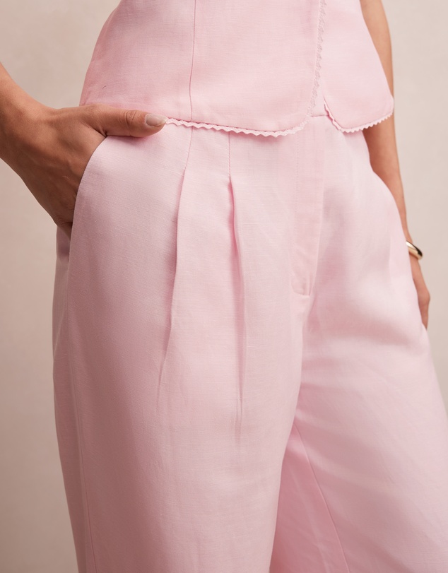 Forever New - Eva Linen Wide Leg Pants