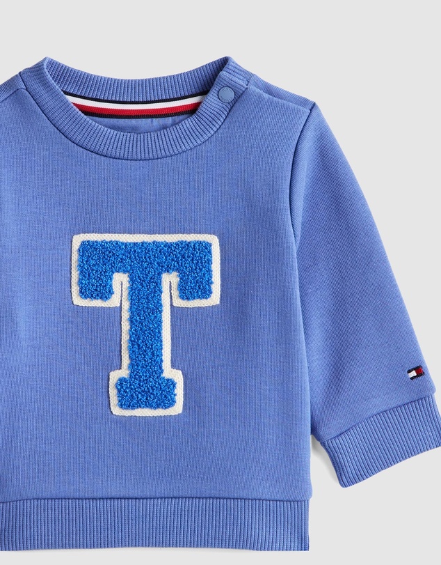 Tommy Hilfiger - Towelling Fleece Sweatshirt - Baby