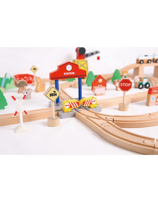 Bello - Town & Country Train Set