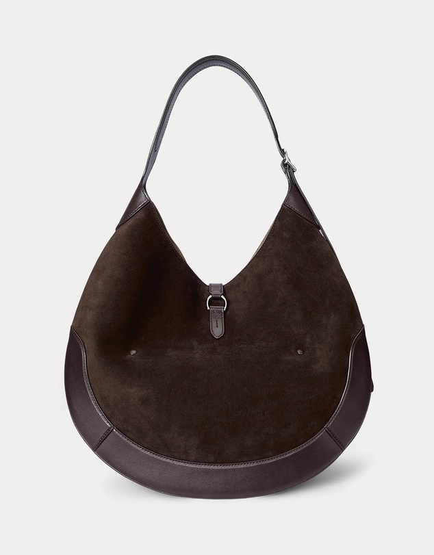 Polo Ralph Lauren - Polo ID Suede Large Shoulder Bag