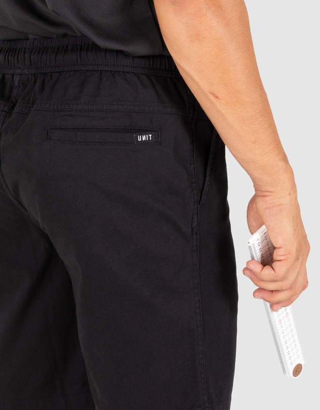 UNIT - UNIT Pivot Mens Elastic Waist Chino Shorts