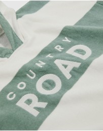 Country Road - Logo Stripe Poncho