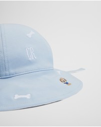 Country Road - Baby Embroidered Bucket Hat