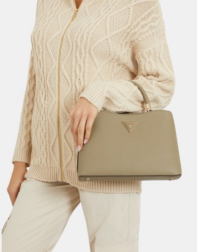 GUESS - Gizele Double Compartment Satchel