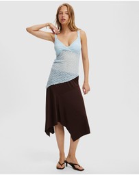 Cotton On - Tori Lace Asymmetric Cami