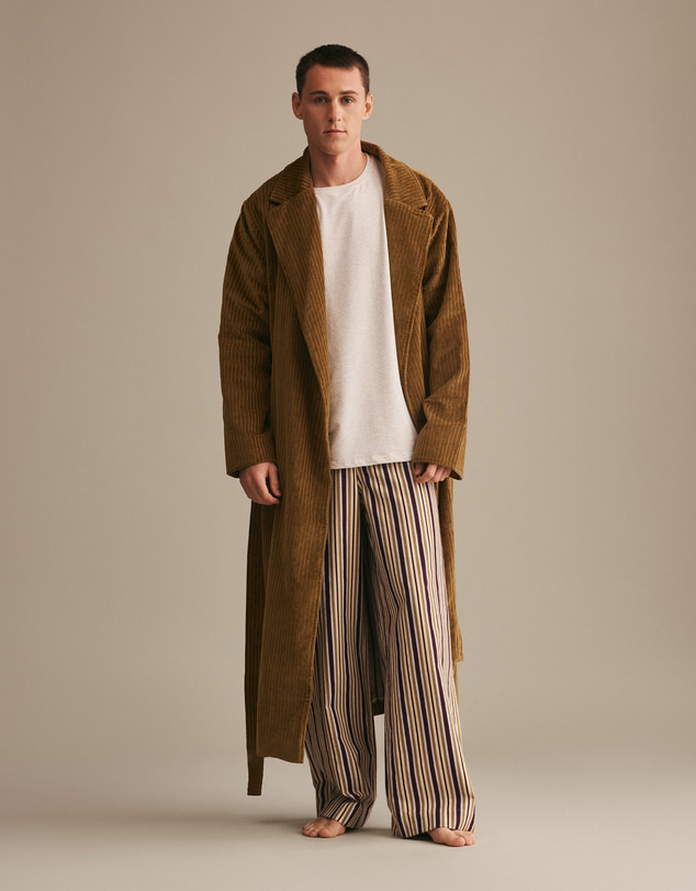 Resting - Ribbed Velvet Ace Robe