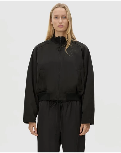 C&M CAMILLA AND MARC - Tamar Satin Bomber Jacket
